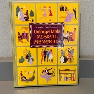 VTG Reader's Digest Songbook Unforgettable Musical Memories Sheet Music & Lyrics